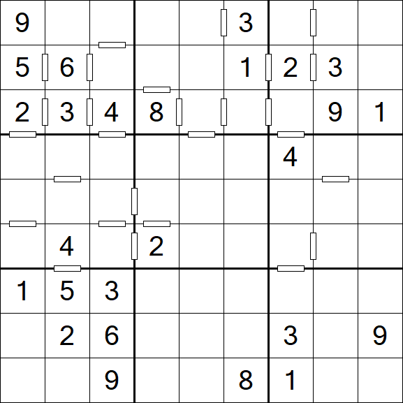 Consecutive Sudoku - Mittel