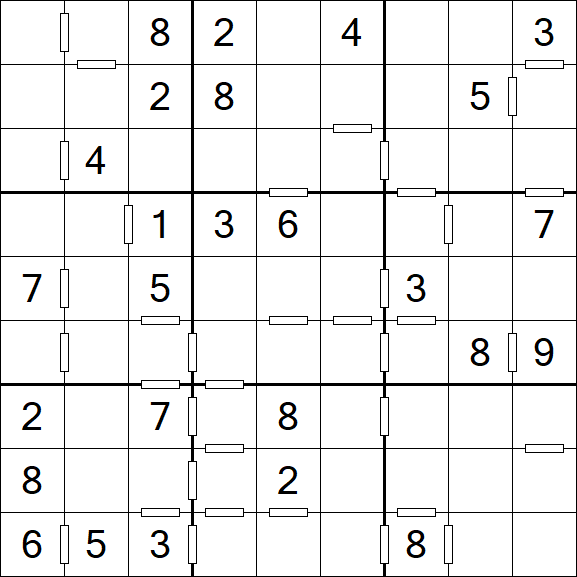 Consecutive Sudoku - Mittel