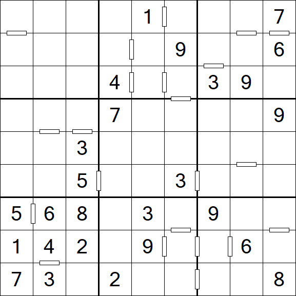 Consecutive Sudoku - Mittel