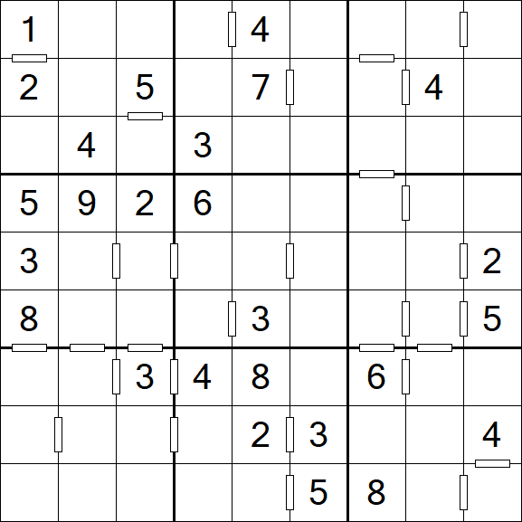 Consecutive Sudoku - Mittel