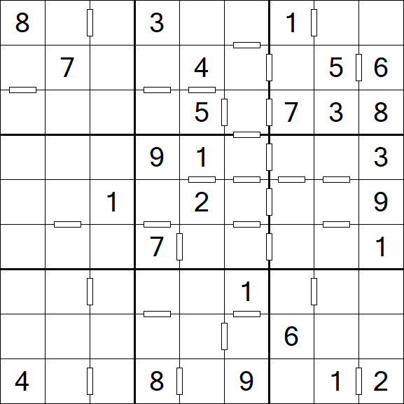 Consecutive Sudoku - Mittel