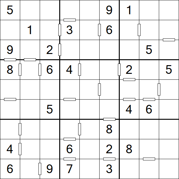 Consecutive Sudoku - Mittel