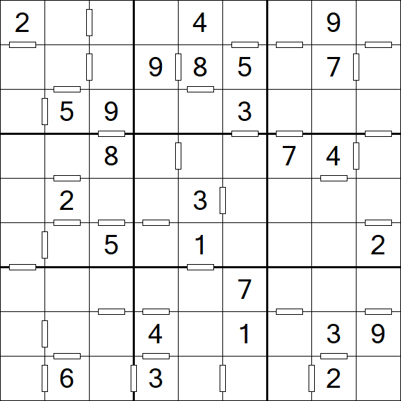 Consecutive Sudoku - Mittel