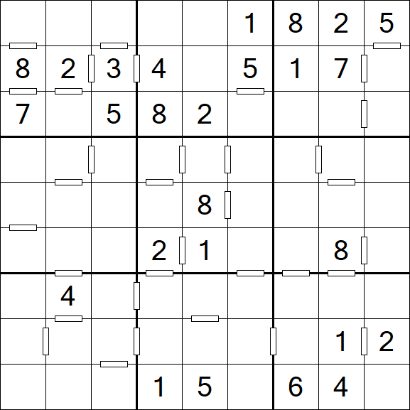 Consecutive Sudoku - Mittel