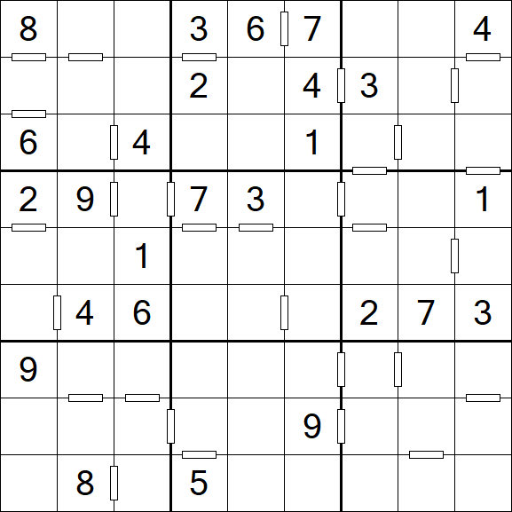 Consecutive Sudoku - Mittel