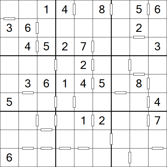 Consecutive Sudoku - Mittel