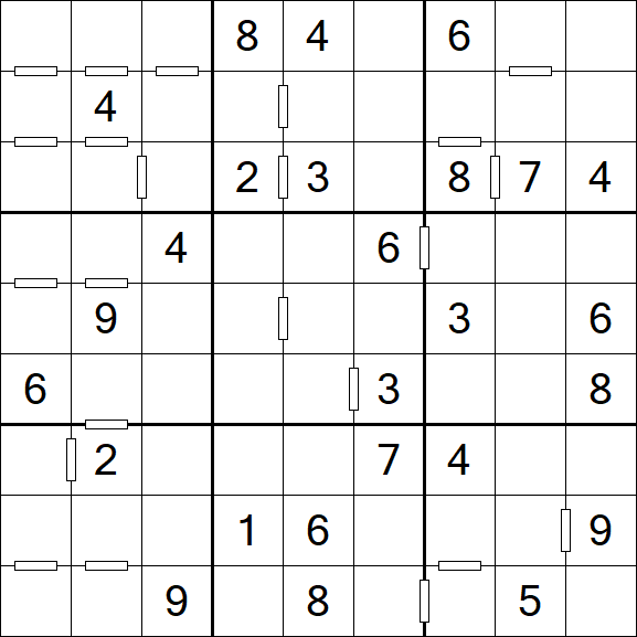 Consecutive Sudoku - Mittel