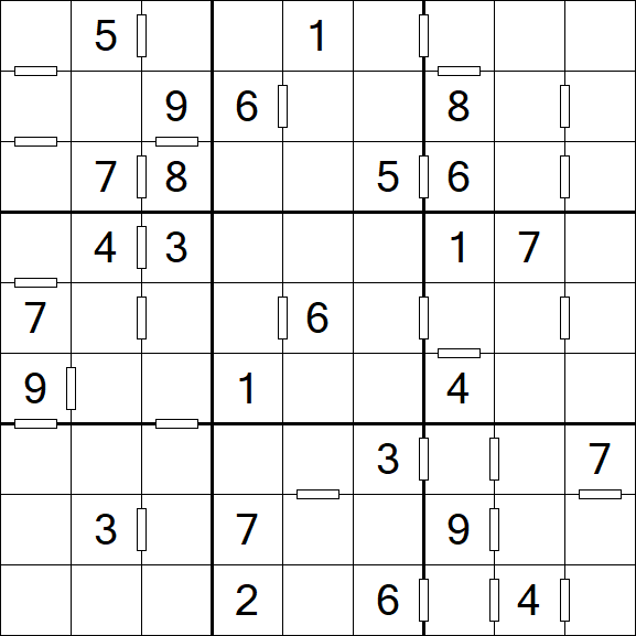 Consecutive Sudoku - Mittel