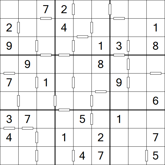 Consecutive Sudoku - Mittel