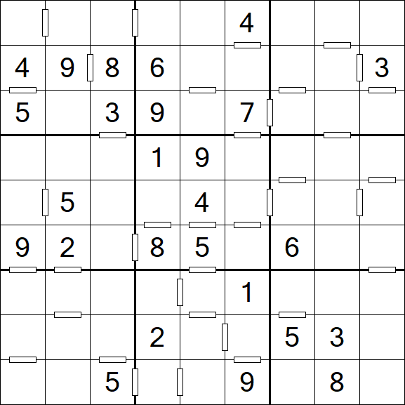 Consecutive Sudoku - Mittel