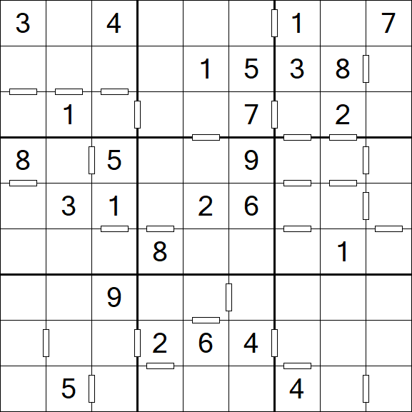 Consecutive Sudoku - Mittel