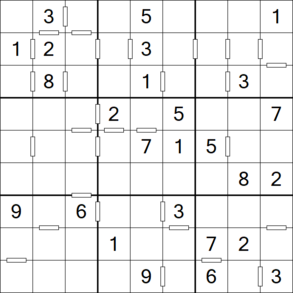 Consecutive Sudoku - Mittel