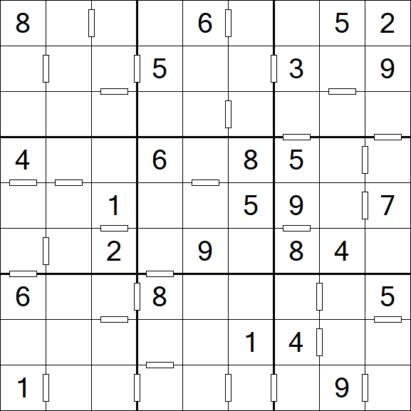 Consecutive Sudoku - Mittel