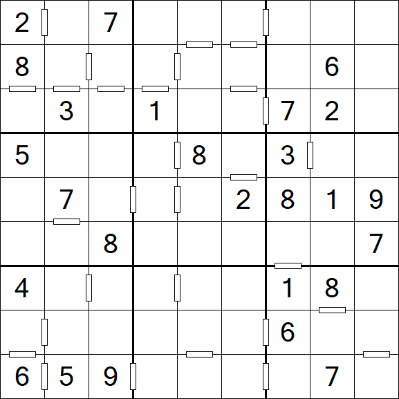 Consecutive Sudoku - Mittel