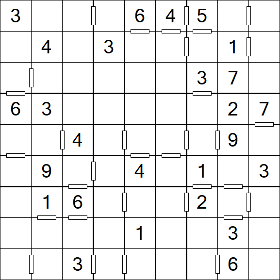 Consecutive Sudoku - Mittel