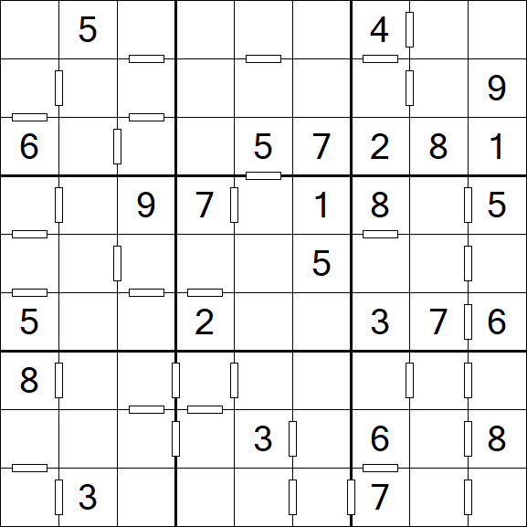 Consecutive Sudoku - Mittel