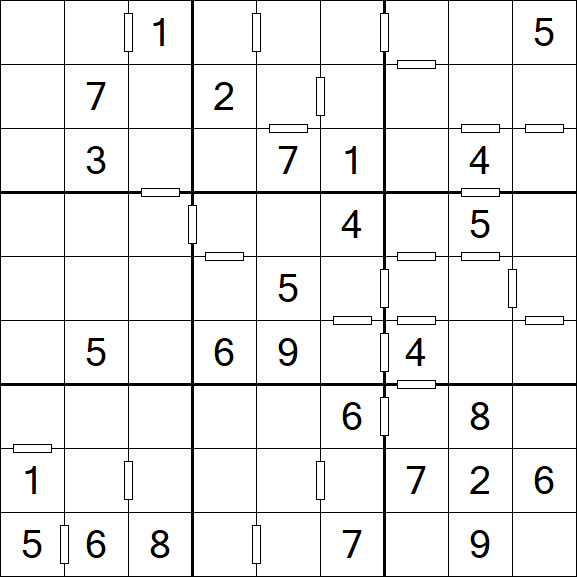 Consecutive Sudoku - Mittel