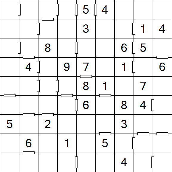 Consecutive Sudoku - Mittel