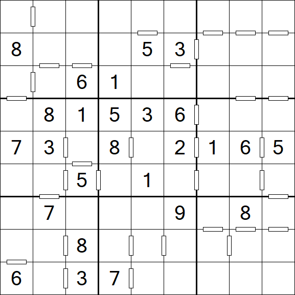 Consecutive Sudoku - Mittel