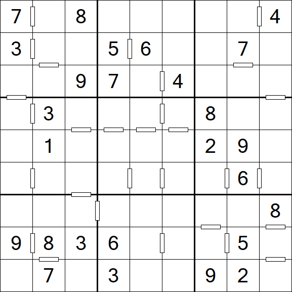 Consecutive Sudoku - Mittel