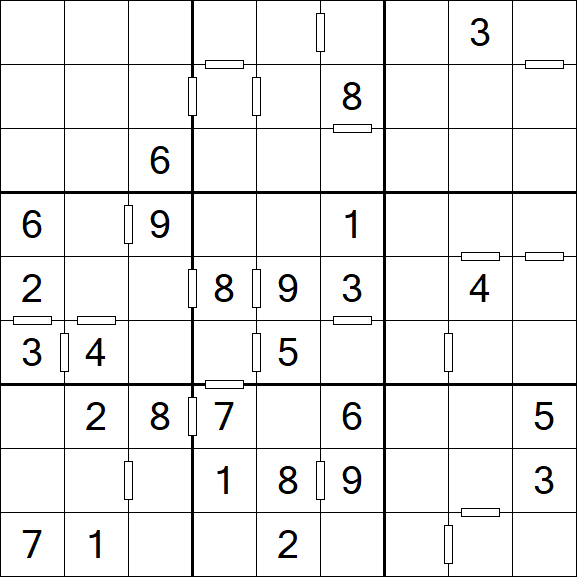 Consecutive Sudoku - Medium