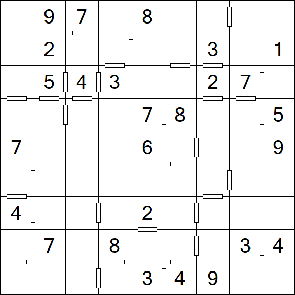 Consecutive Sudoku - Medium