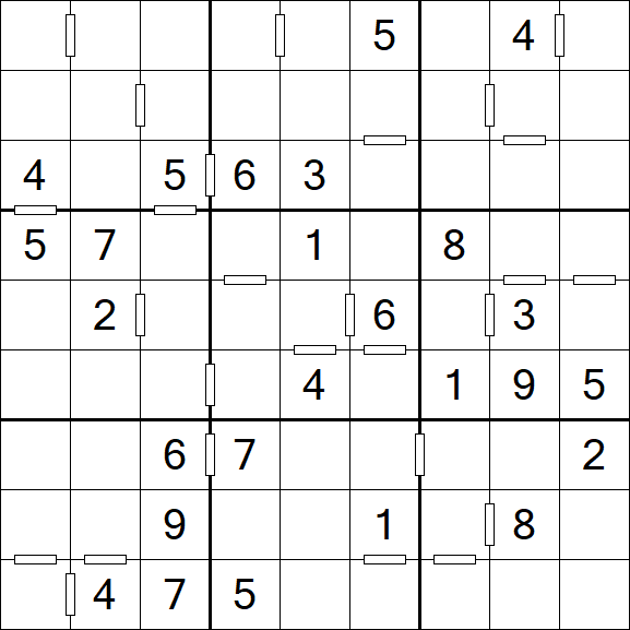 Consecutive Sudoku - Medio