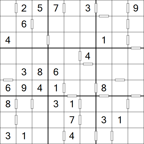 Consecutive Sudoku - Medium