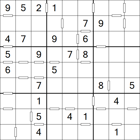 Consecutive Sudoku - Medium