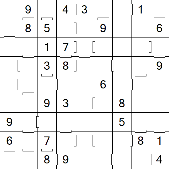Consecutive Sudoku - Medium