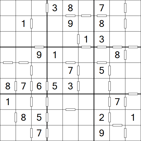 Consecutive Sudoku - Medium