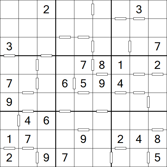Consecutive Sudoku - Medium