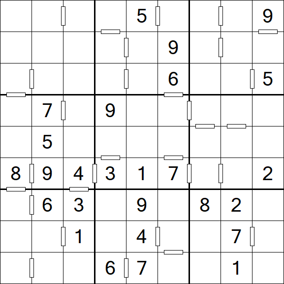 Consecutive Sudoku - Medium