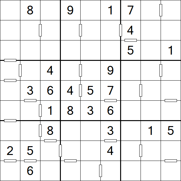 Consecutive Sudoku - Medium