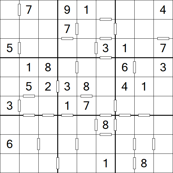 Consecutive Sudoku - Medium
