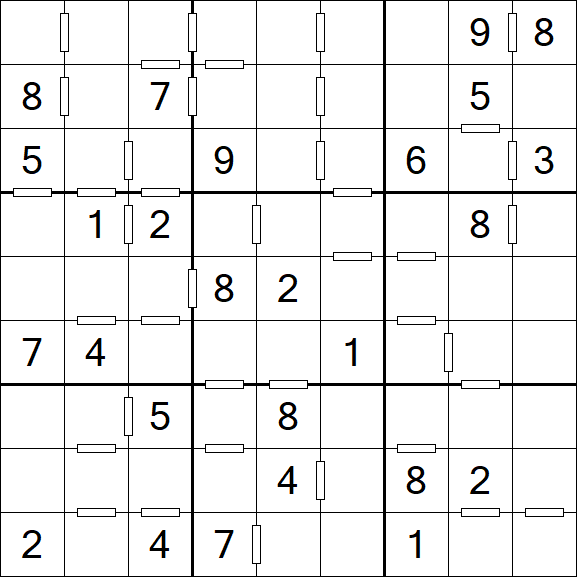 Consecutive Sudoku - Medio