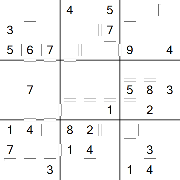 Consecutive Sudoku - Medium