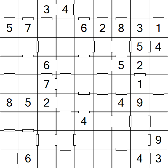 Consecutive Sudoku - Medium