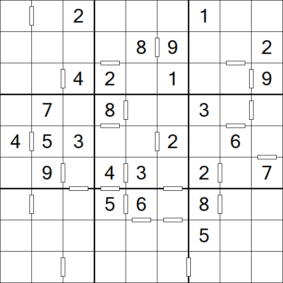 Consecutive Sudoku - Medium