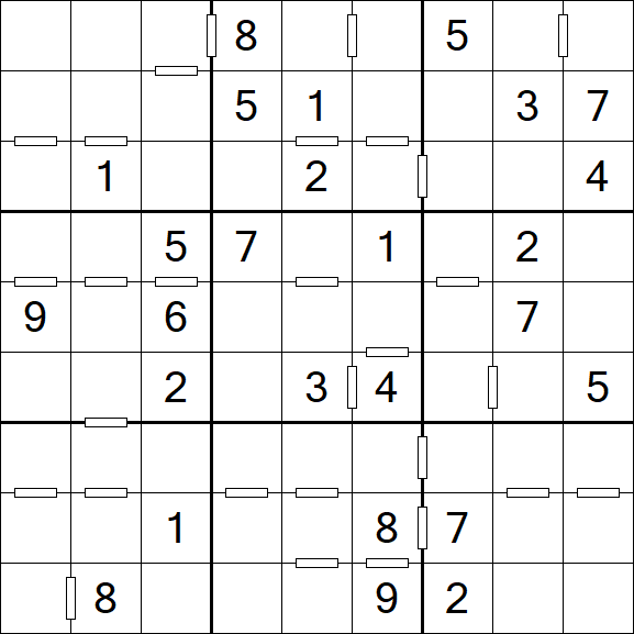 Consecutive Sudoku - Medio