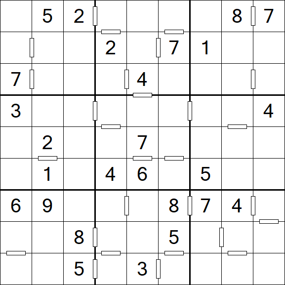 Consecutive Sudoku - Medium