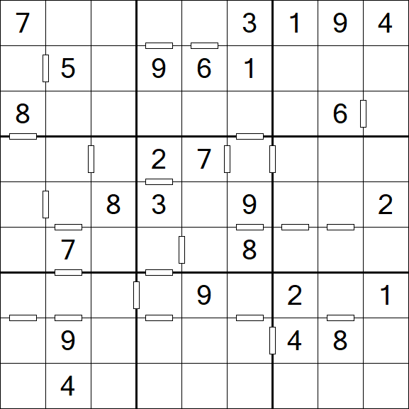 Consecutive Sudoku - Medium