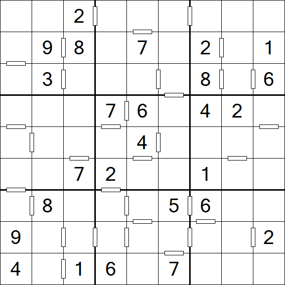 Consecutive Sudoku - Medio