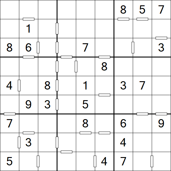 Consecutive Sudoku - Medium