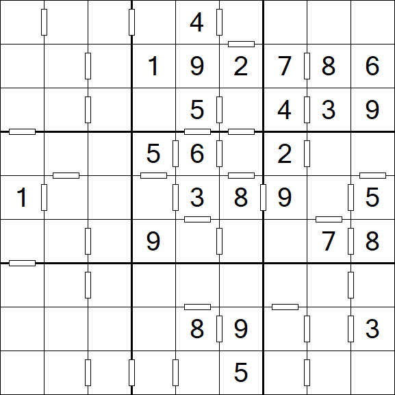 Consecutive Sudoku - Medium