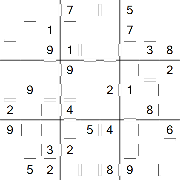 Consecutive Sudoku - Medium