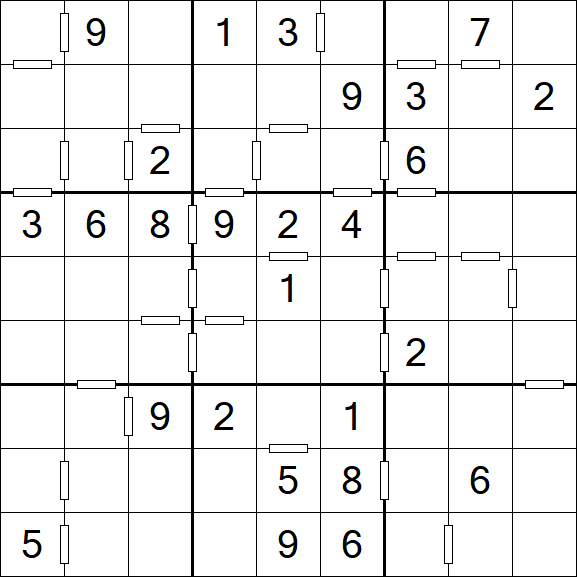 Consecutive Sudoku - Medium