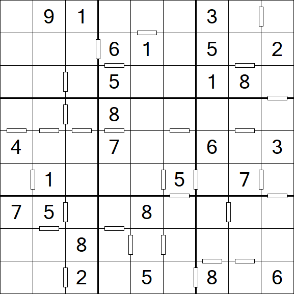 Consecutive Sudoku - Medium