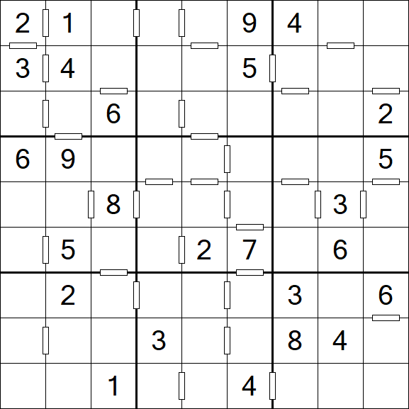 Consecutive Sudoku - Medio