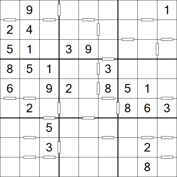 Consecutive Sudoku - Medium